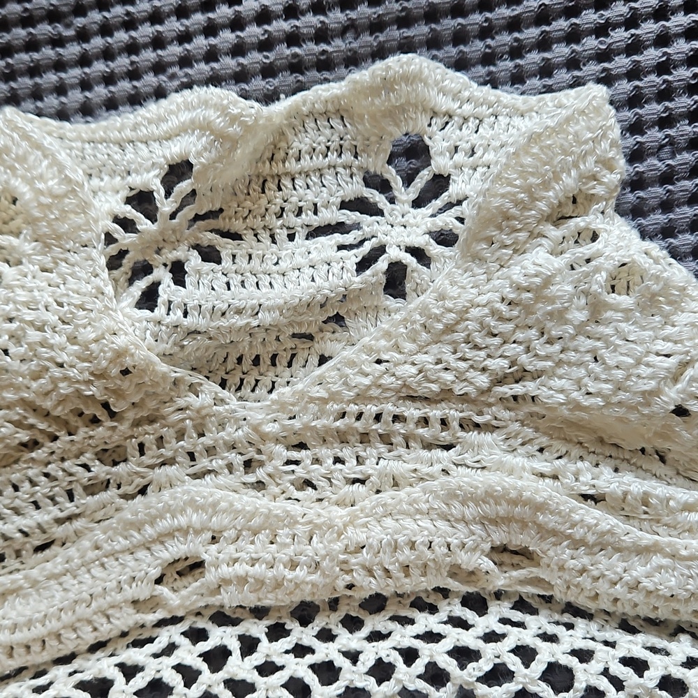 Victoria's Secret Cream Cable Knit Shrug - Picture 8 of 13